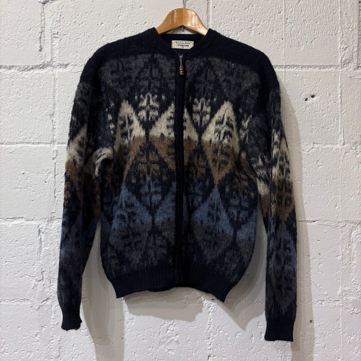 60's Puritan mohair cardigan (42/ mint condition)