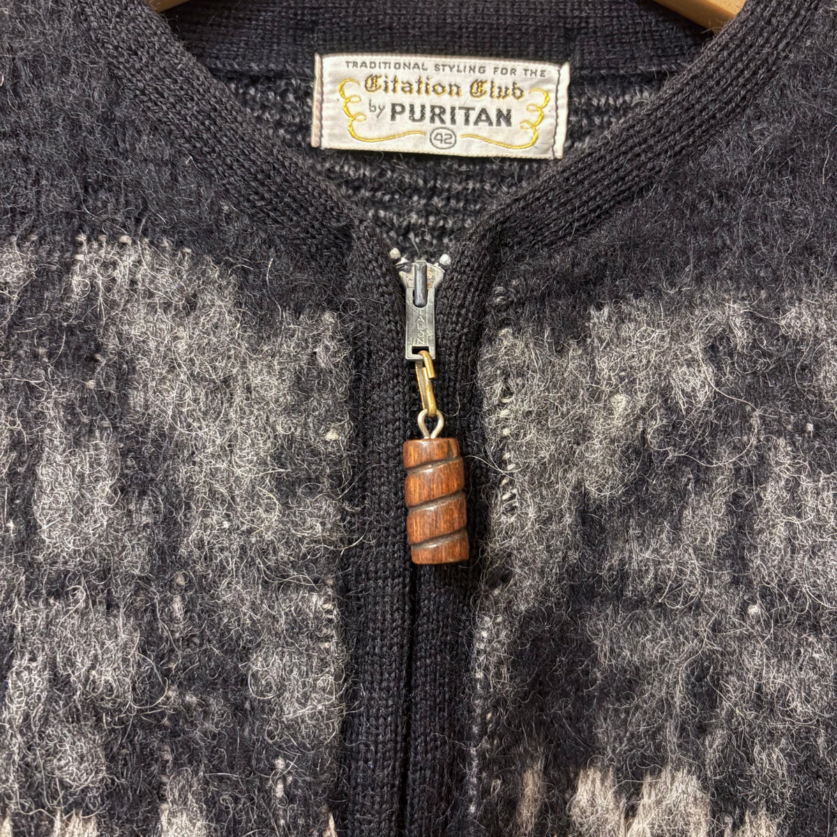60's Puritan mohair cardigan (42/ mint condition)