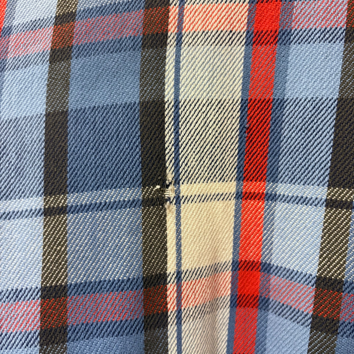 80's BIG MAC cotton flannel shirt (size L Tall)