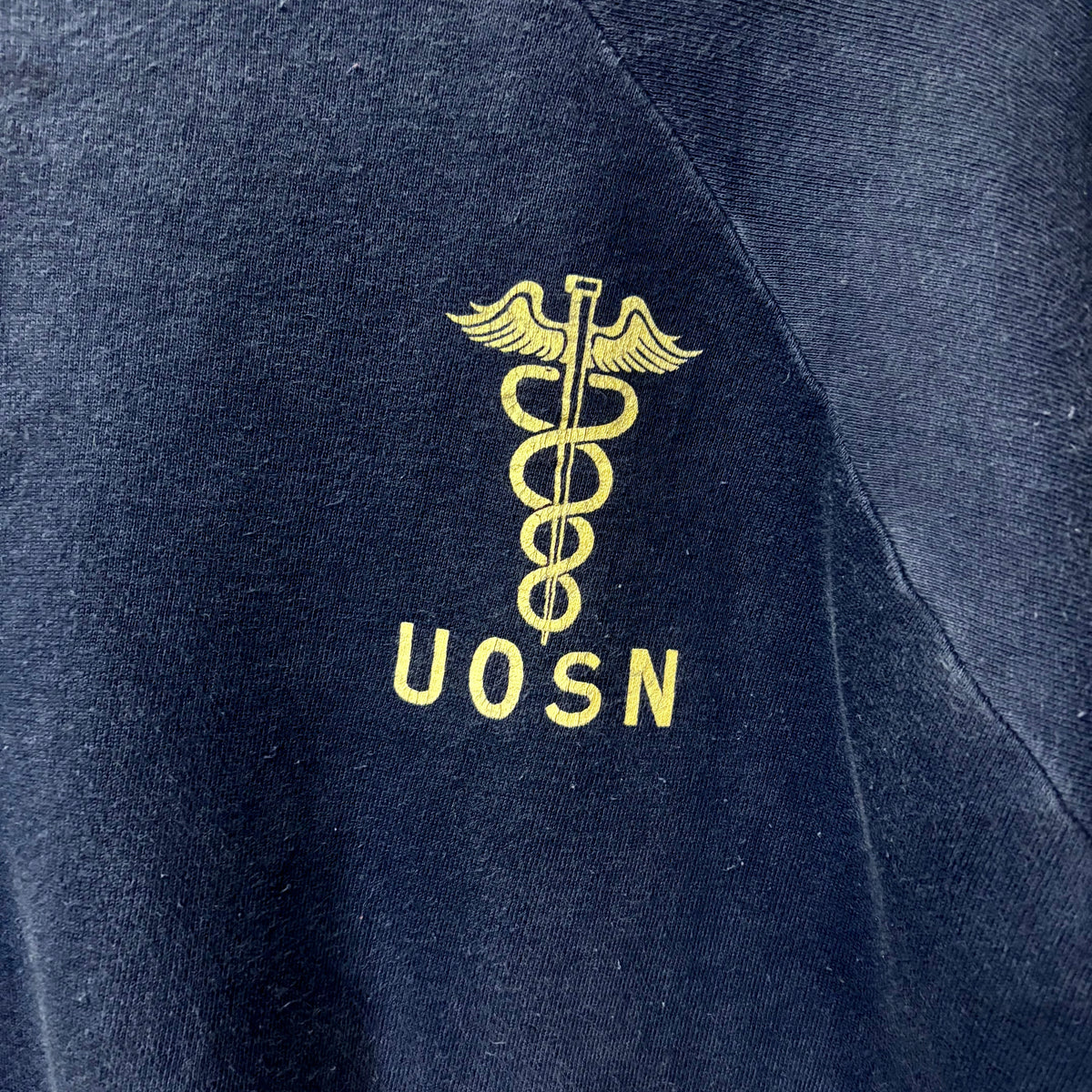 60's Healthknit sweat shirt ”UOSN" (size XL 46-48)