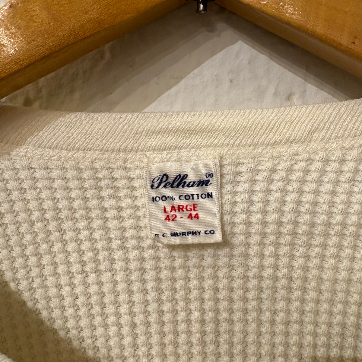 60's Pelham thermal S/S shirt (size L mint condition)