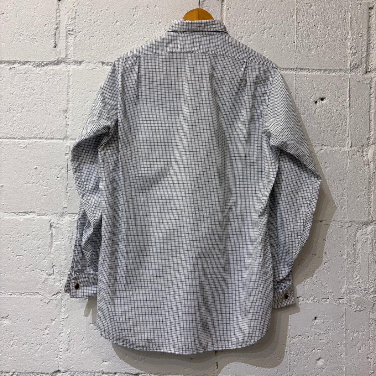 ~60's Arrow tattersall dress shirt (size 15-33)