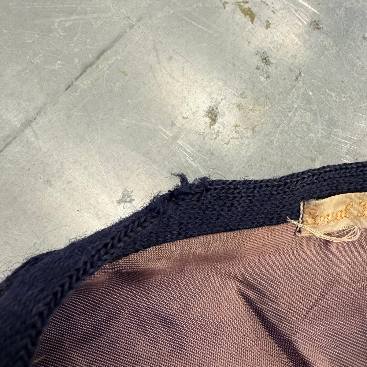 40's Royal Brentwood full zip wool cardigan