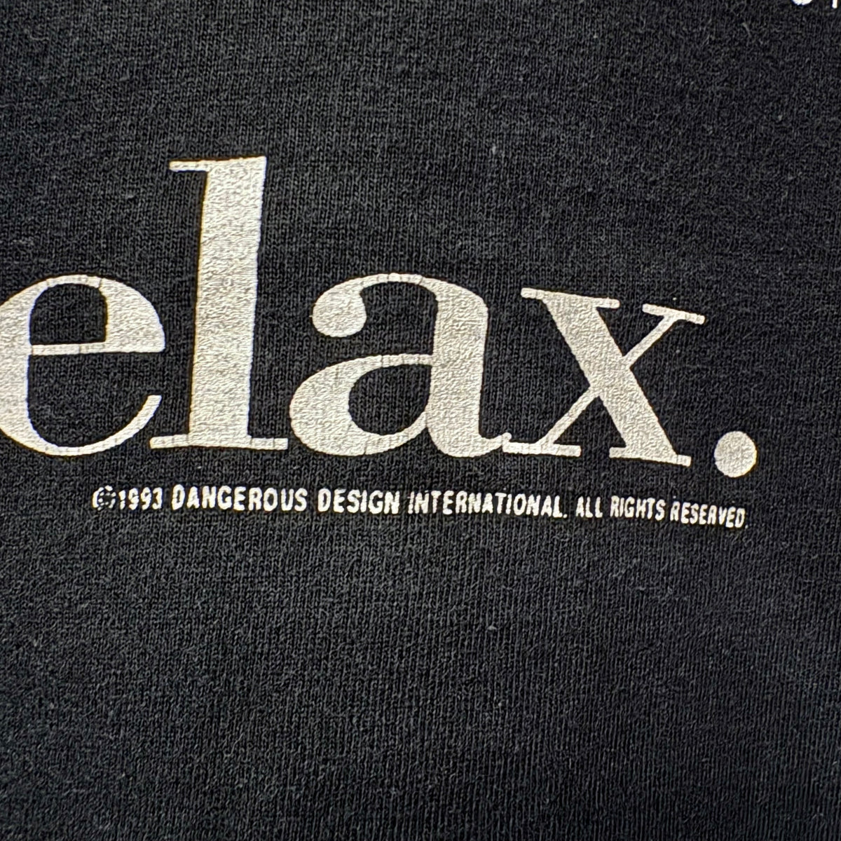 90's "Relax." T-shirt (size XL)