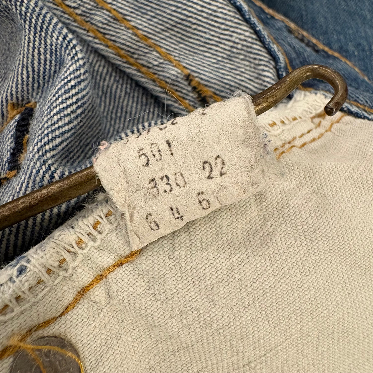 70's Levi's 501 single stitch (W30 L28.5)