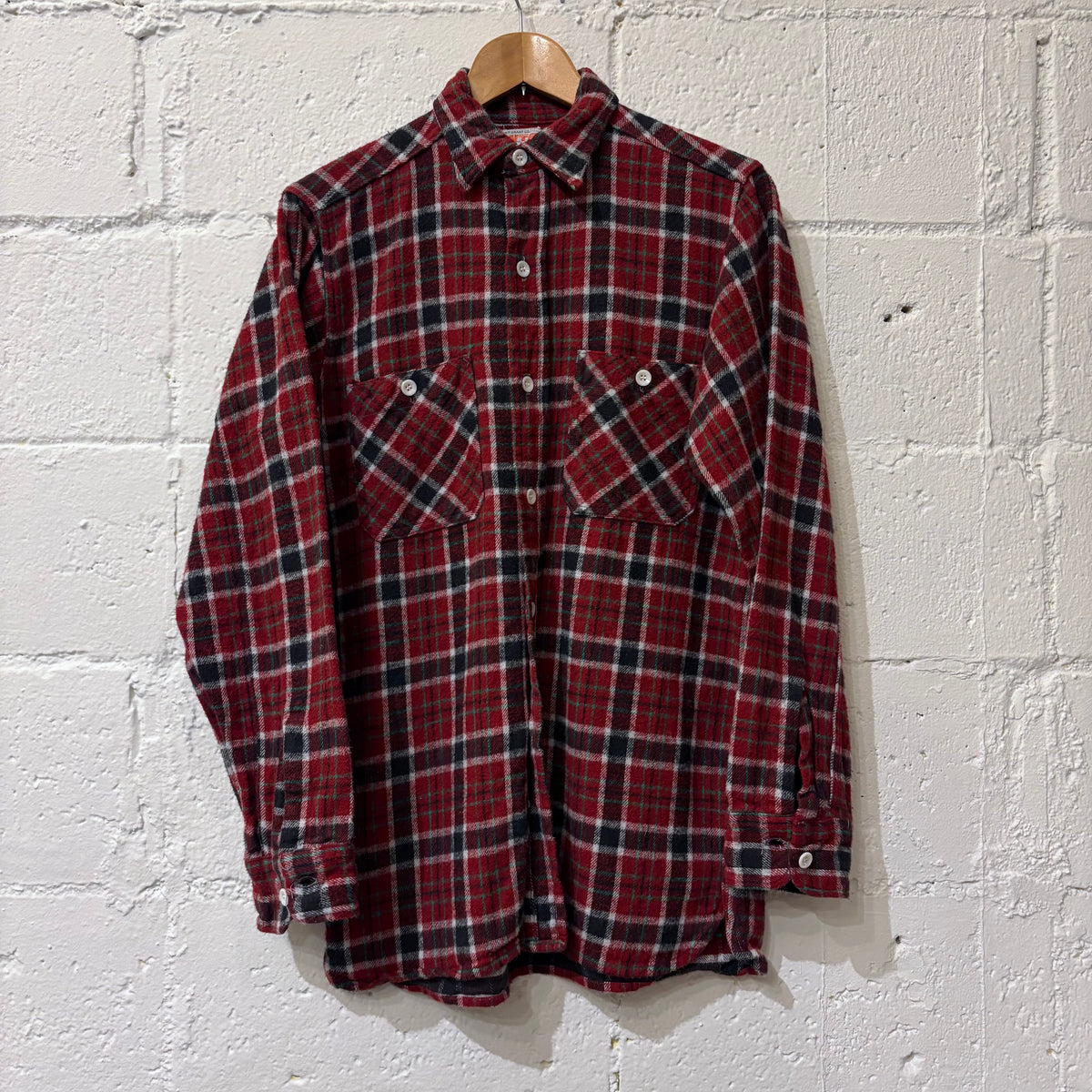 50's WTG cotton flannel shirt (fits like a S)