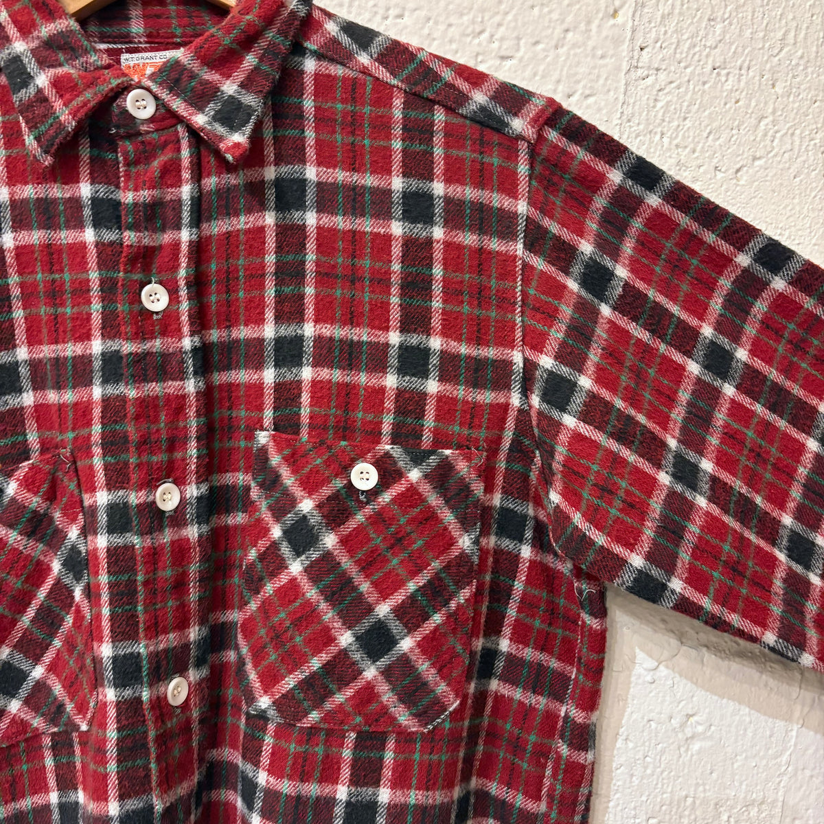 50's WTG cotton flannel shirt (fits like a S)