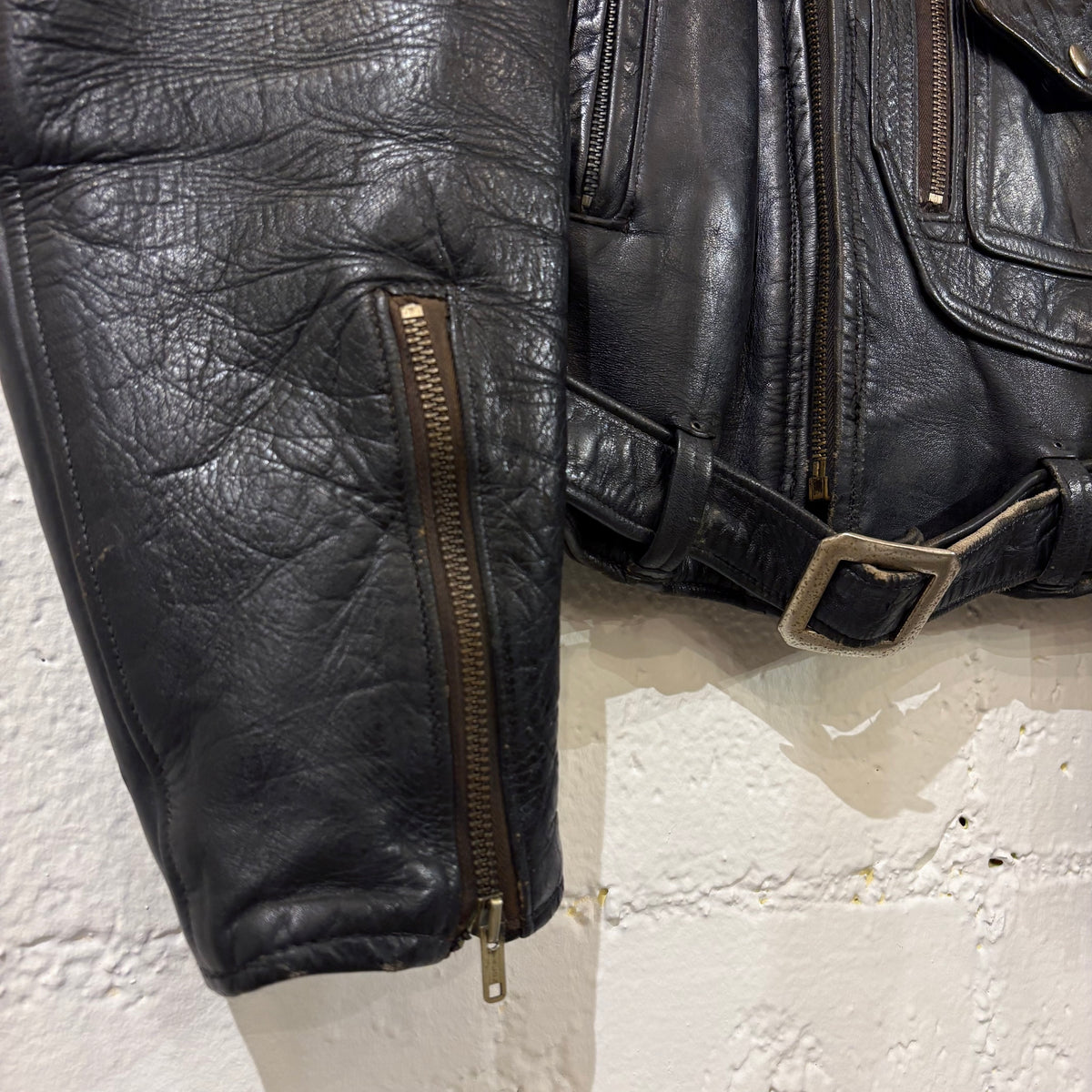 50's Hercules D-pocket leather jacket