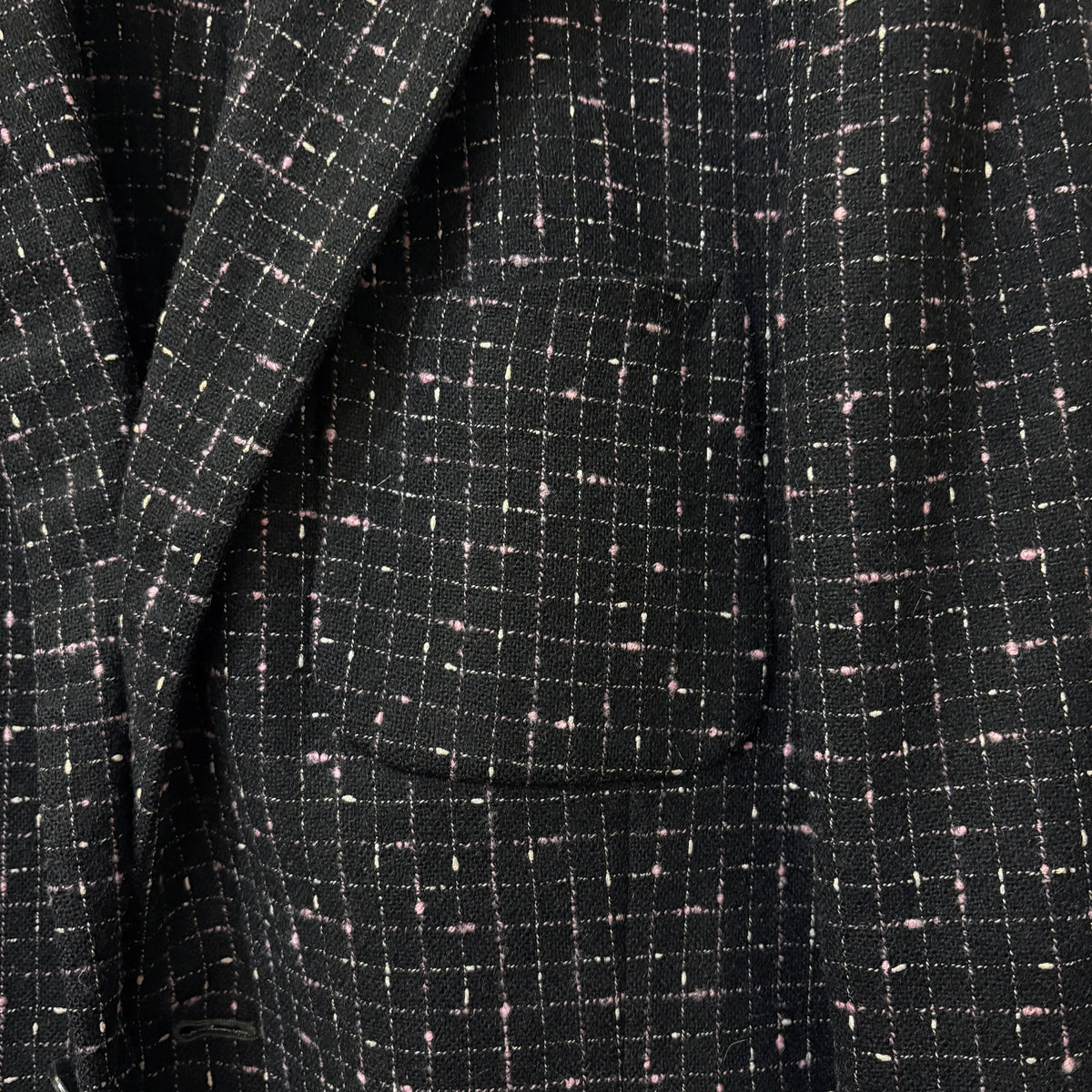 50's Berkray pink/ gray fleck black jacket (fits like a ML mint condition)