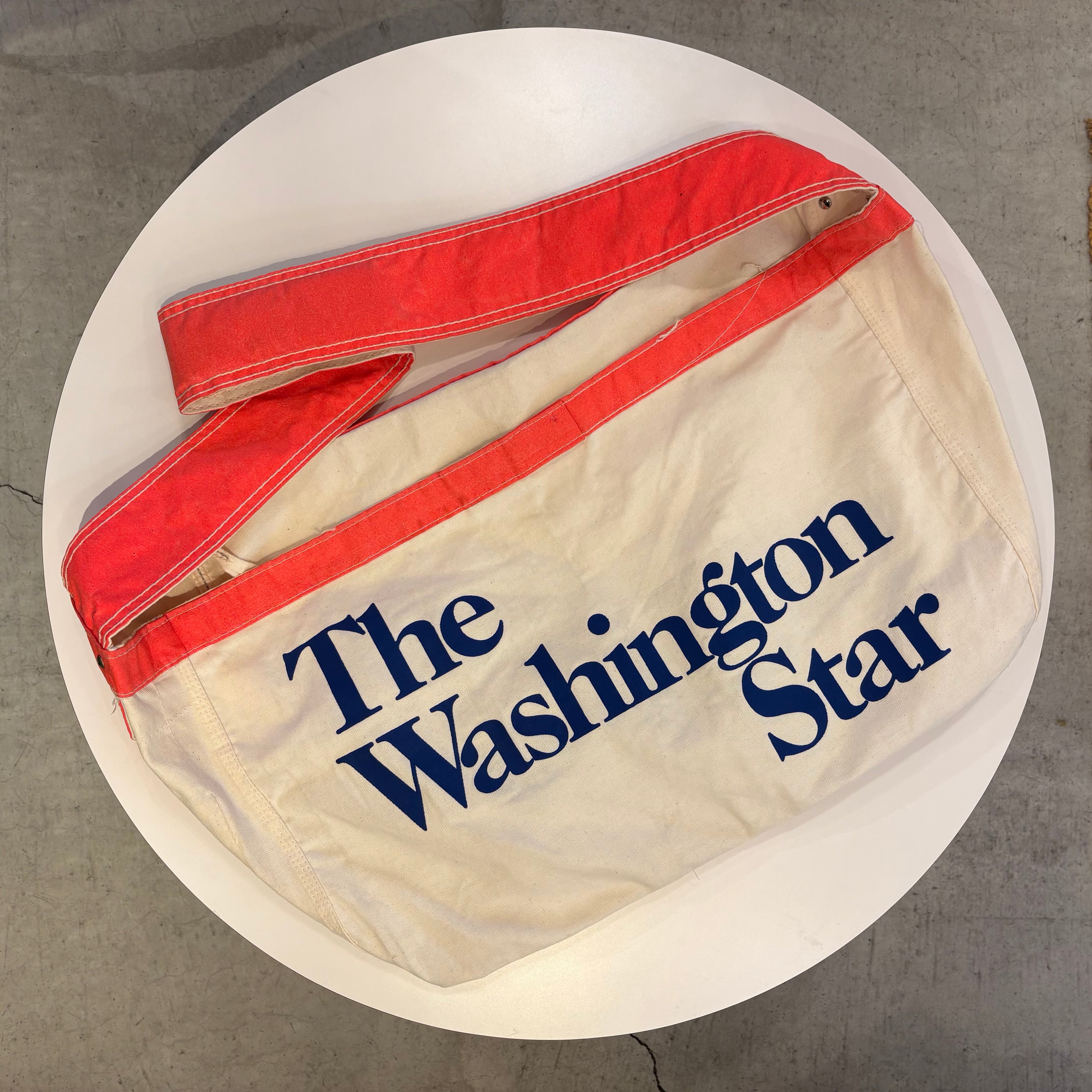 N.O.S. 60's~ Newspaper bag "The Washington Star"