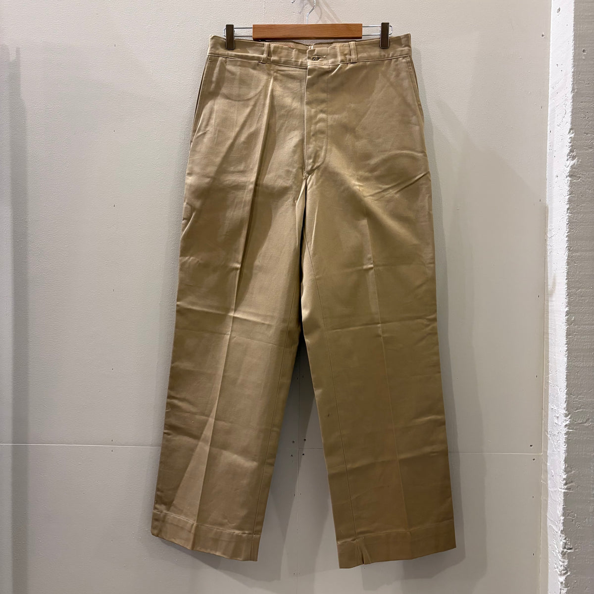 N.O.S. 60's Creighton khaki pants "MERCURY"