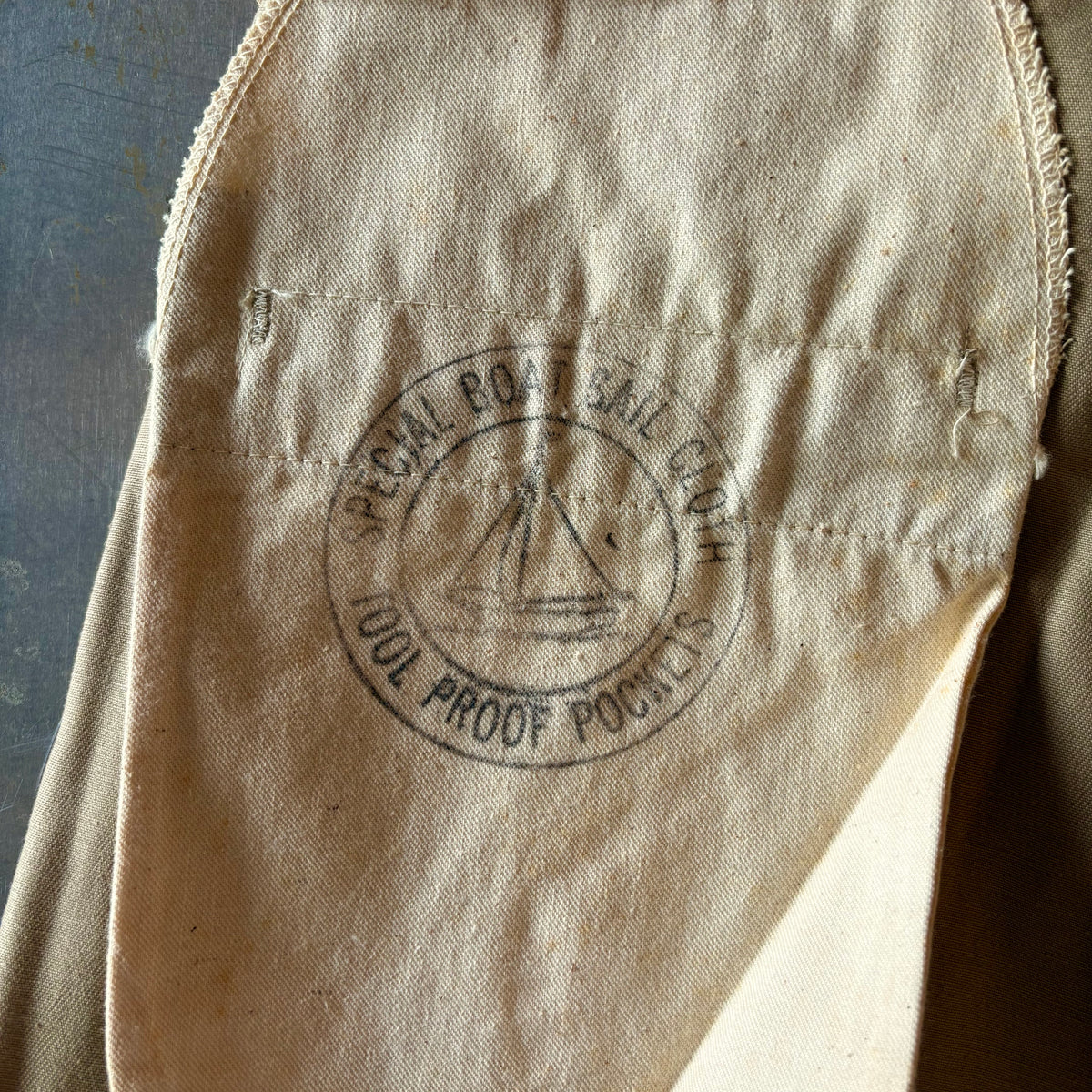 N.O.S. 60's Creighton khaki pants "MERCURY"
