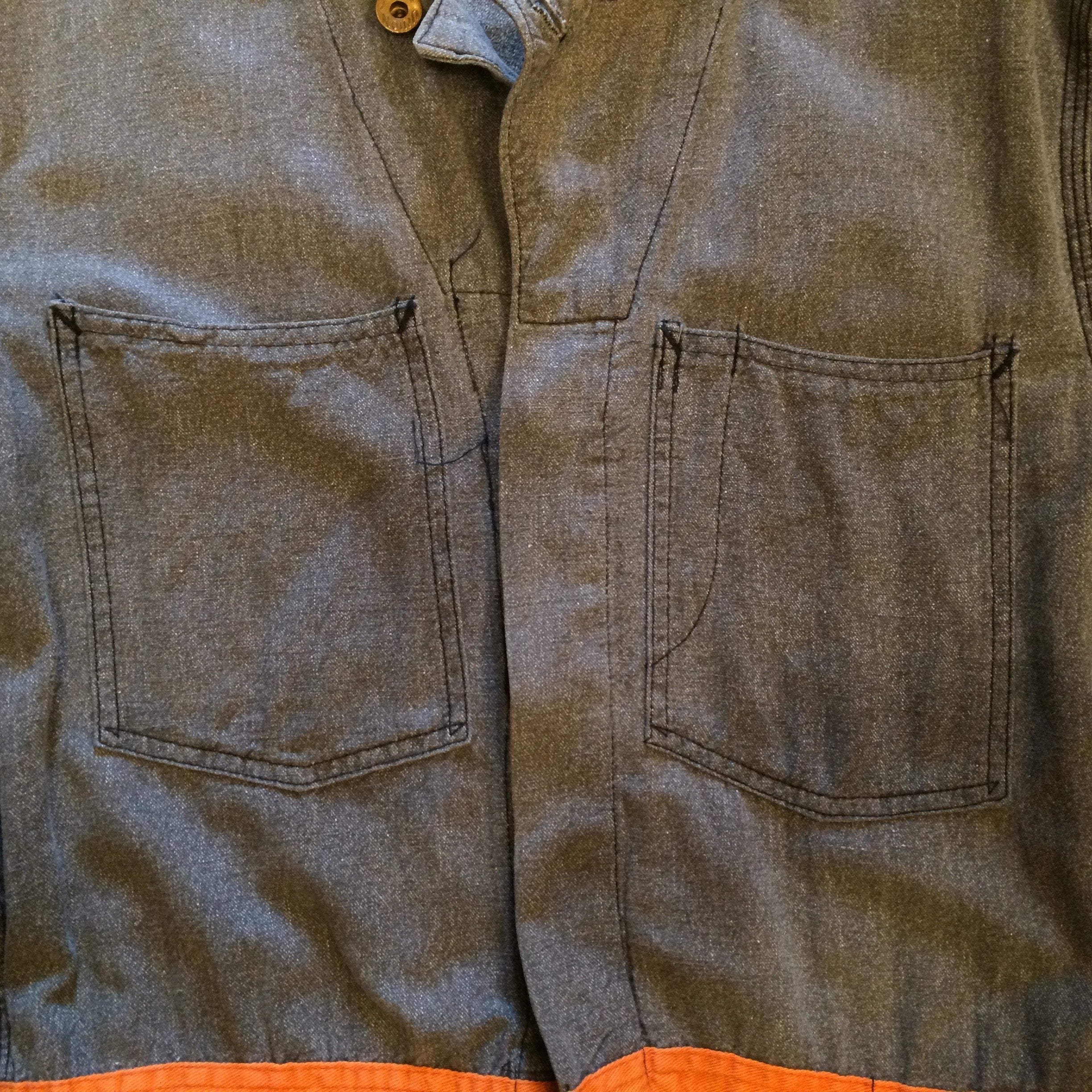 50's TIMKEN black chambray overall