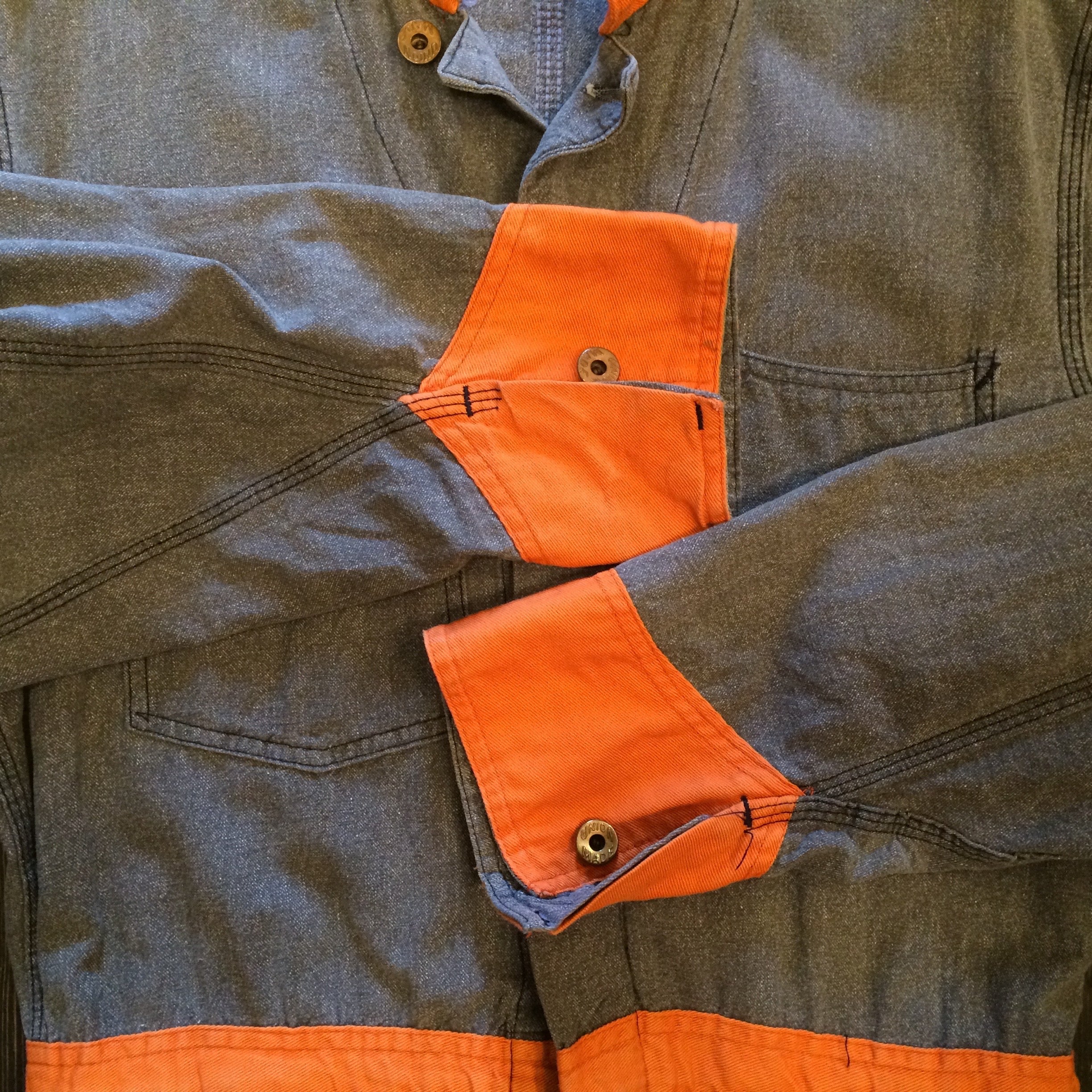 50's TIMKEN black chambray overall