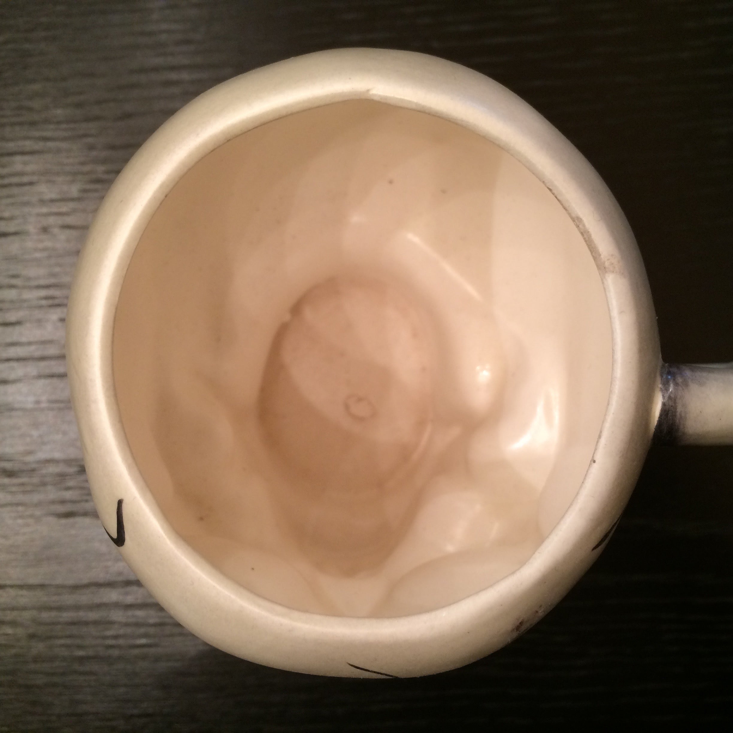 N.O.S. 50's skull mug made in JAPAN