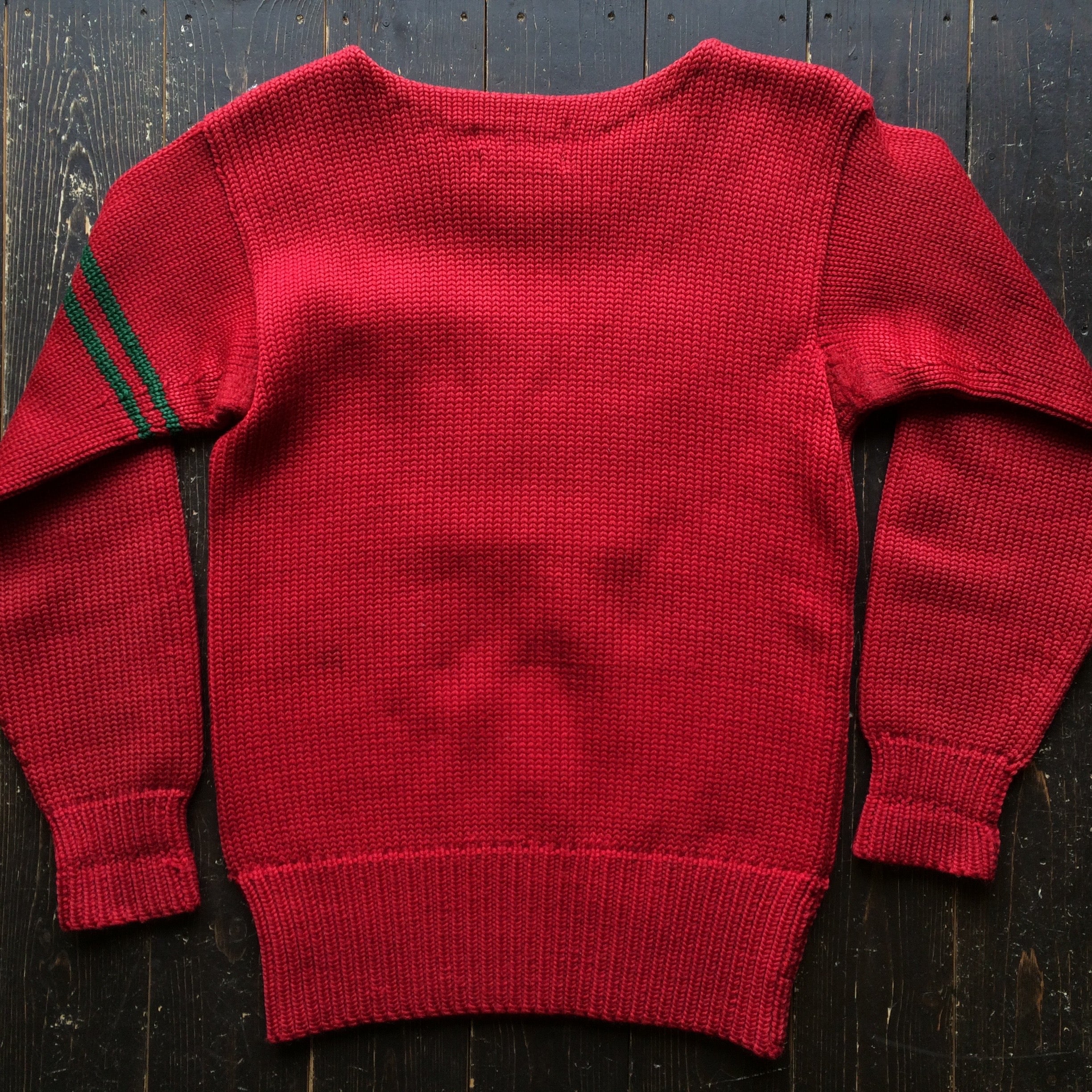 40's O'Shea boat-neck sweater