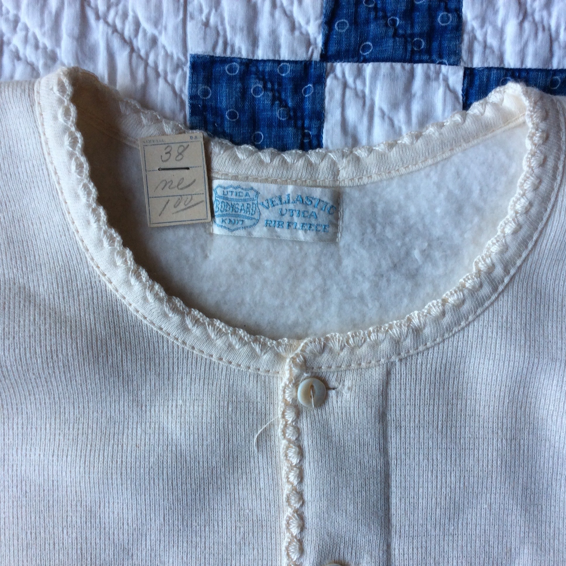 N.O.S. 20's Utica Knitting Co. "BODYGARD" underwear
