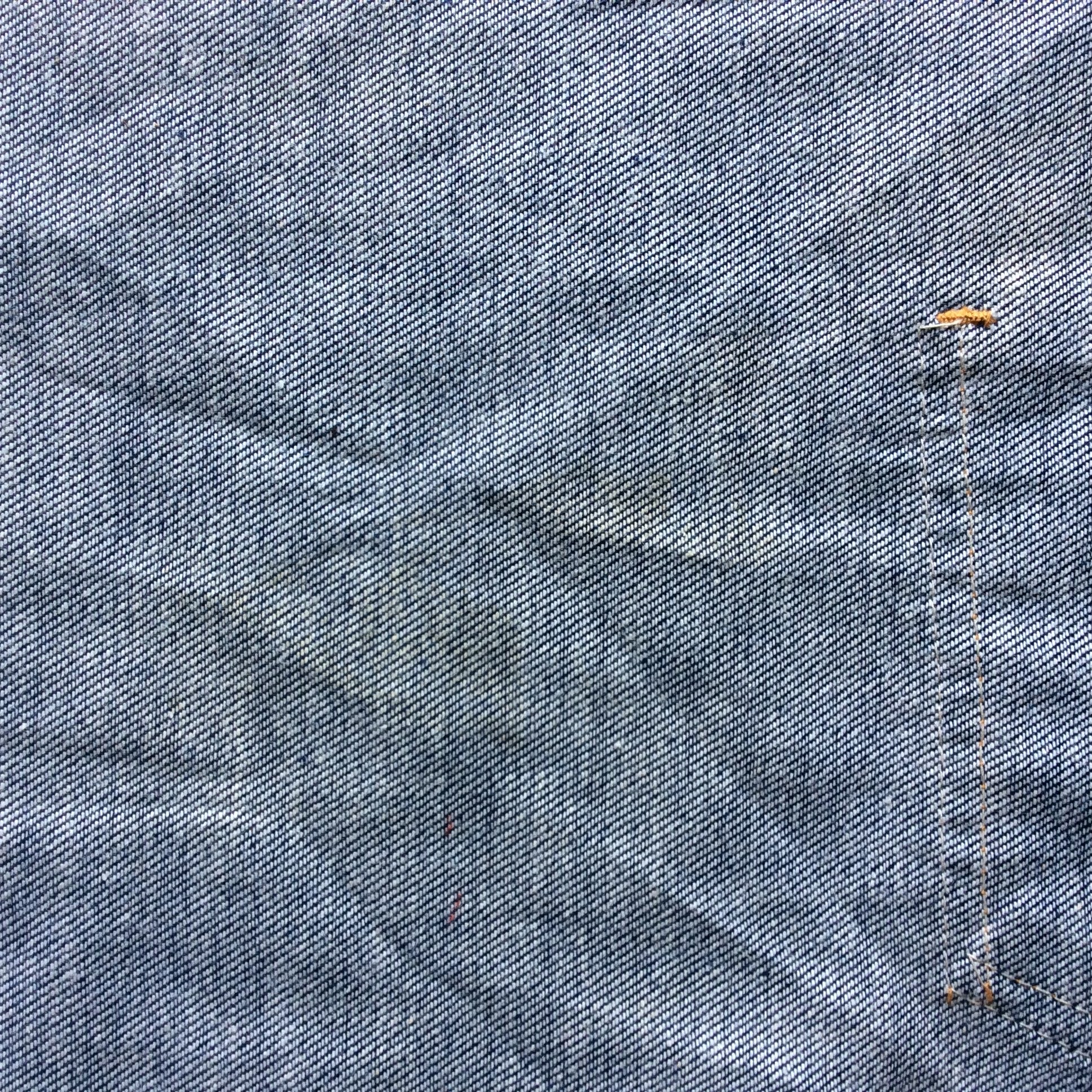 NOS 70’s Levi’s denim place mat big-E