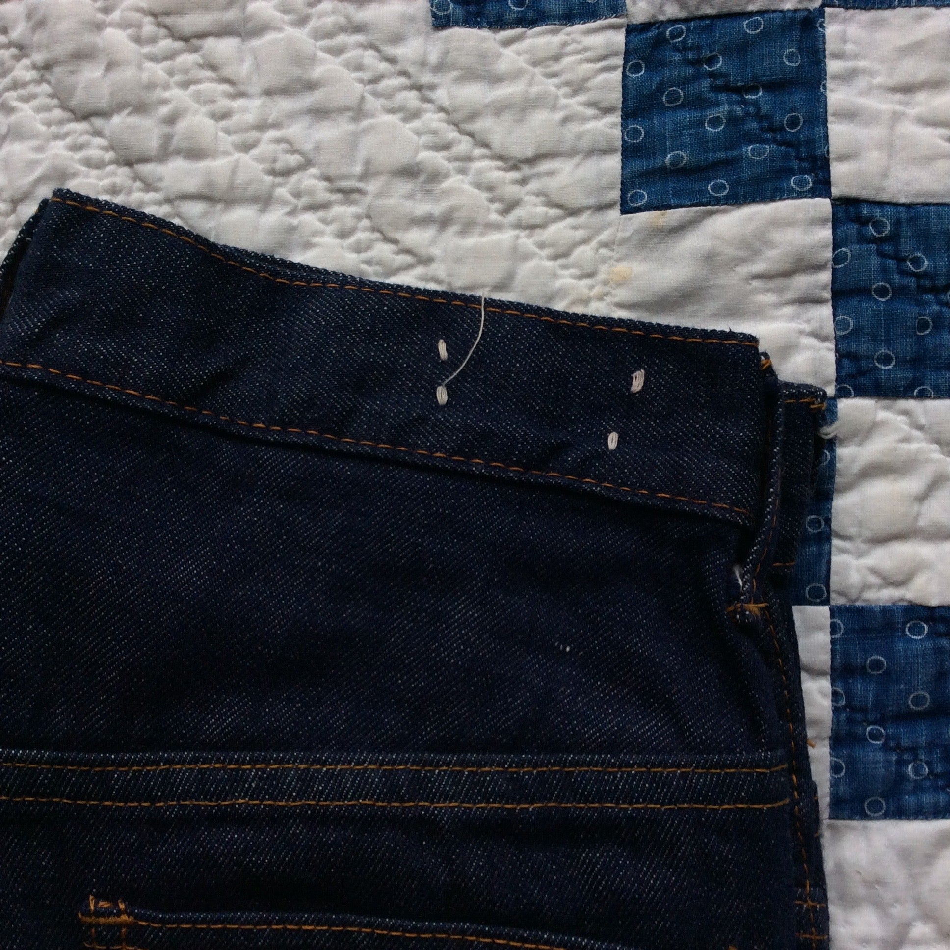 60's "Levi's for gals" big-E denim pants