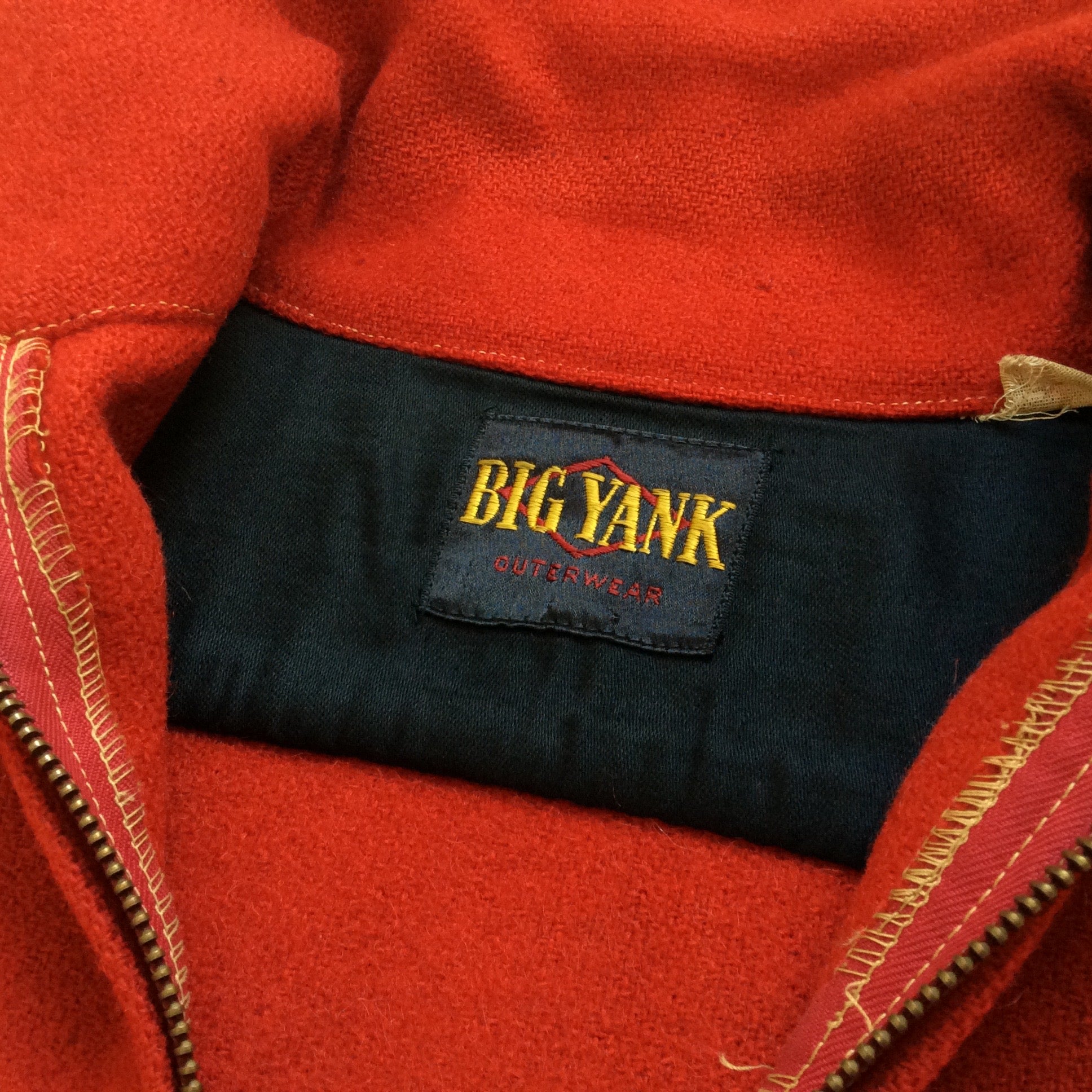 ~50's BIG YANK wool jacket with YANK zipper