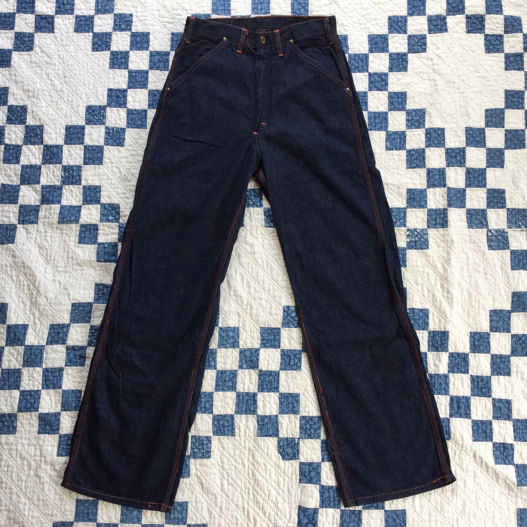 50's~ "Union Made" denim painter pants