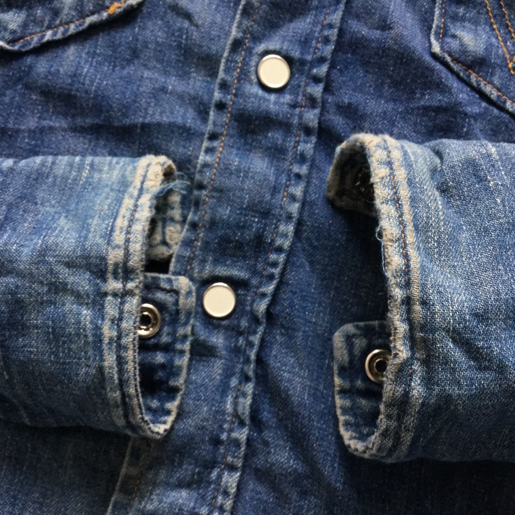 50's Wrangler 27MW denim shirt