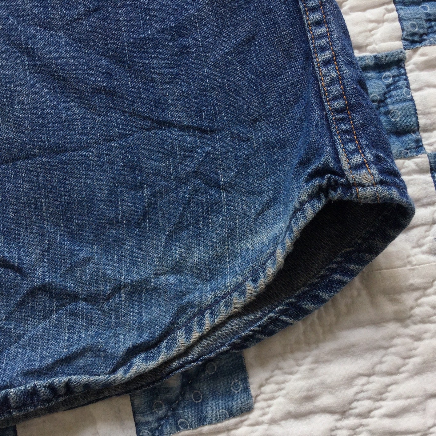 50's Wrangler 27MW denim shirt