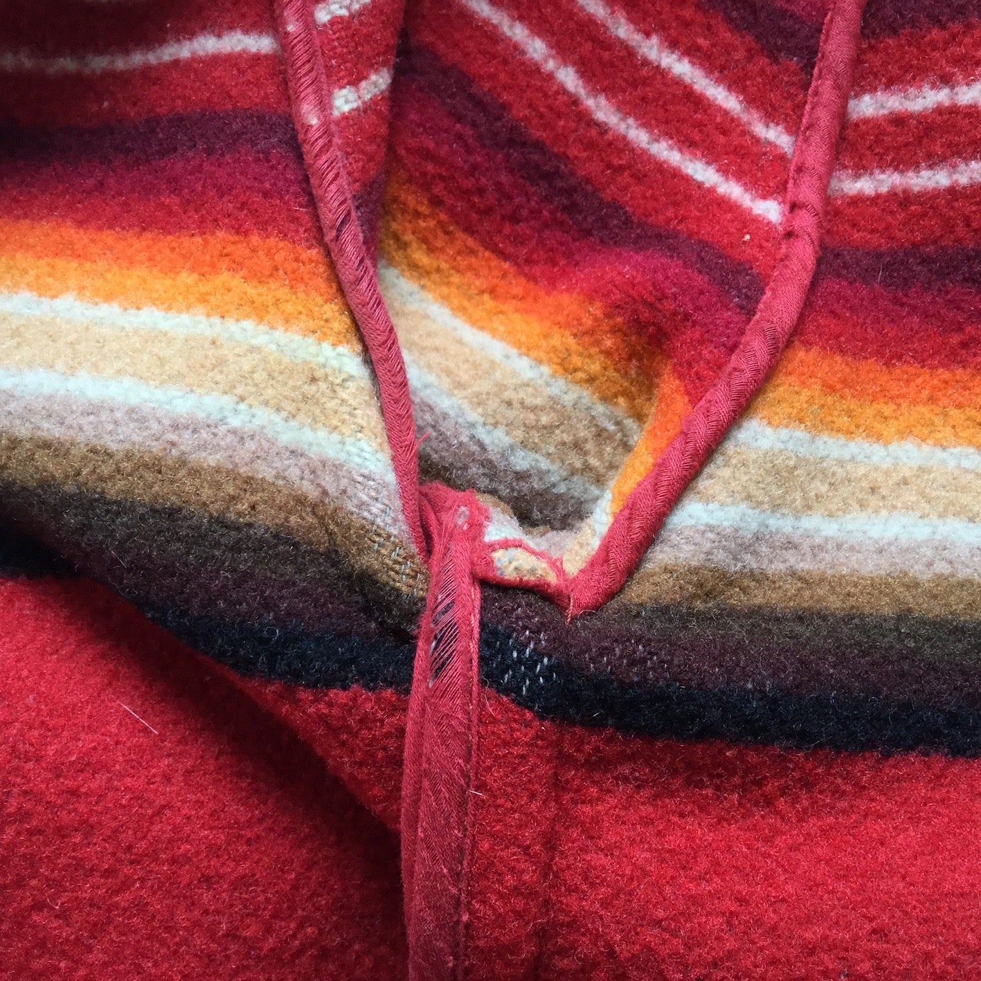 ~30's Lady Buck Skein wool blanket coat