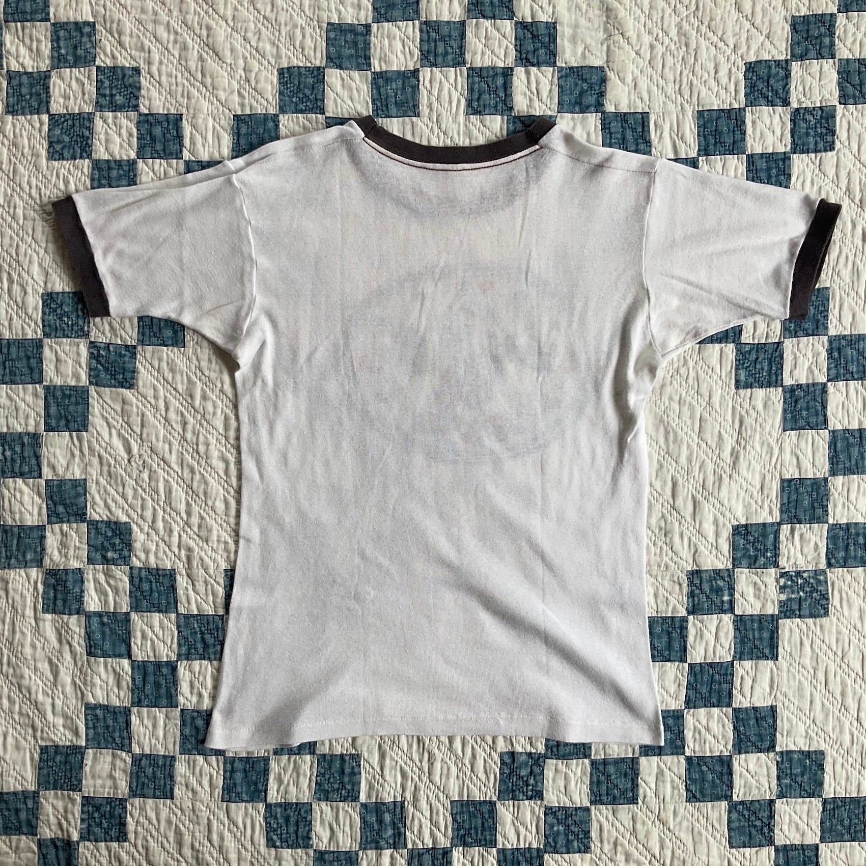 70's~ Spiro Agnew ringer T-shirt