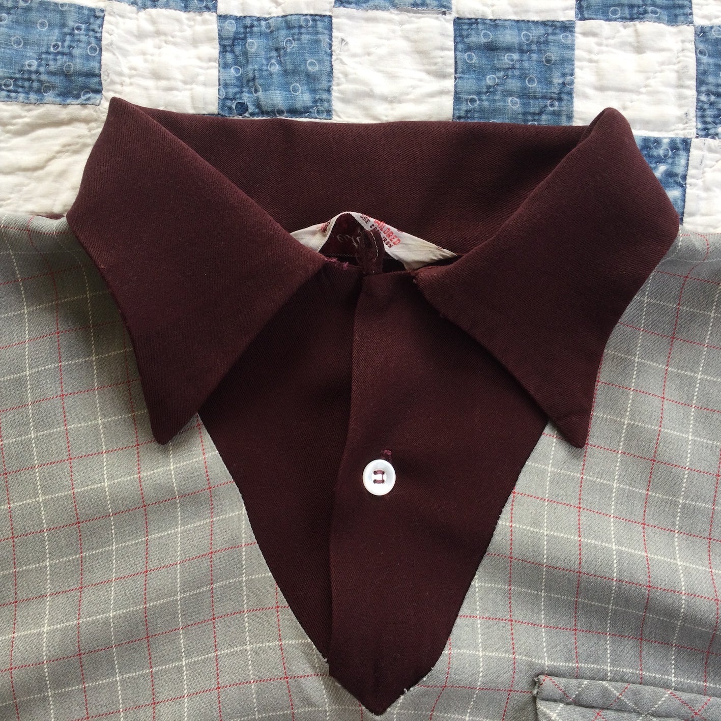 50's Westward Ho! 2tone pullover shirt