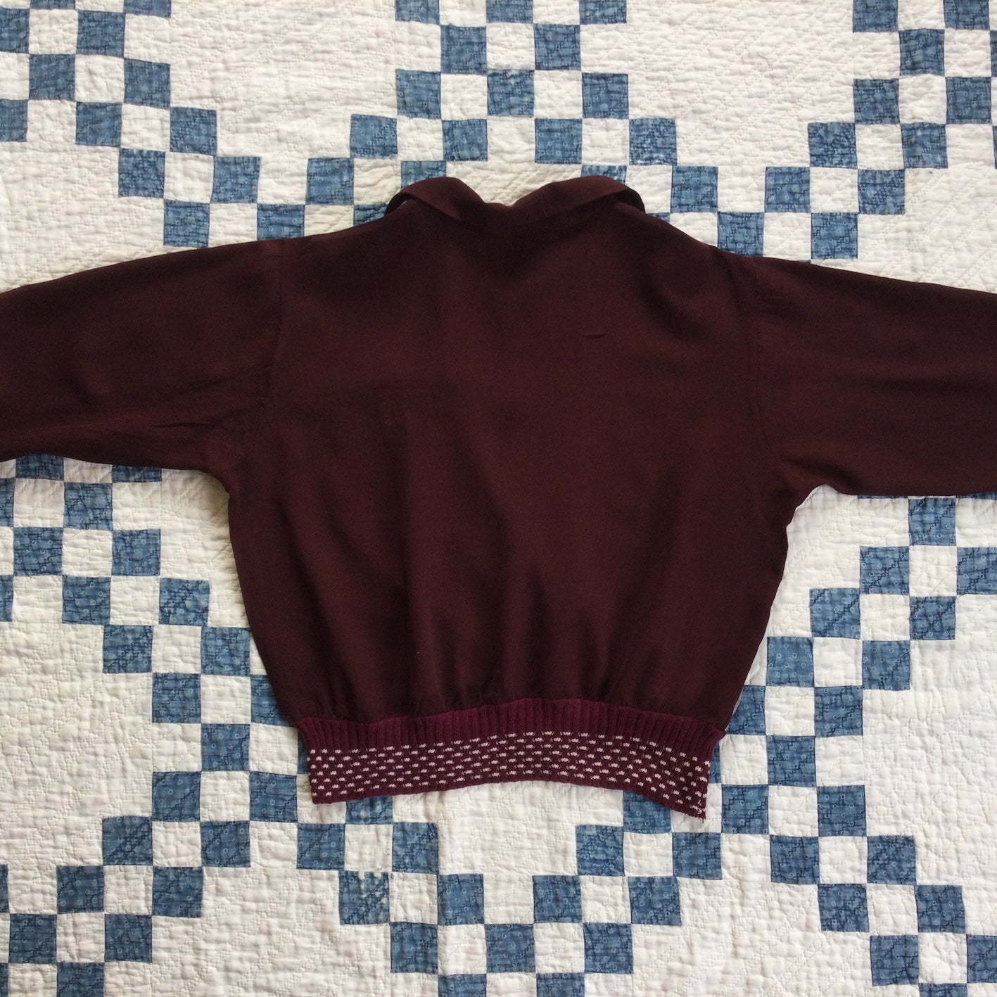 50's Westward Ho! 2tone pullover shirt