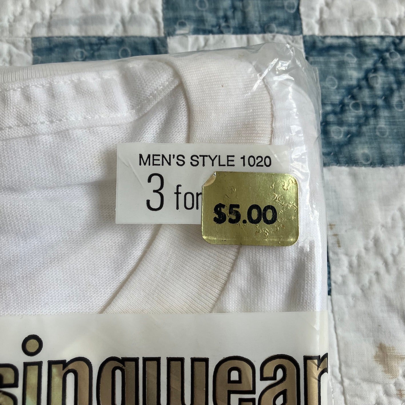 N.O.S. 60's~ Munsingwear 3pack T-shirt