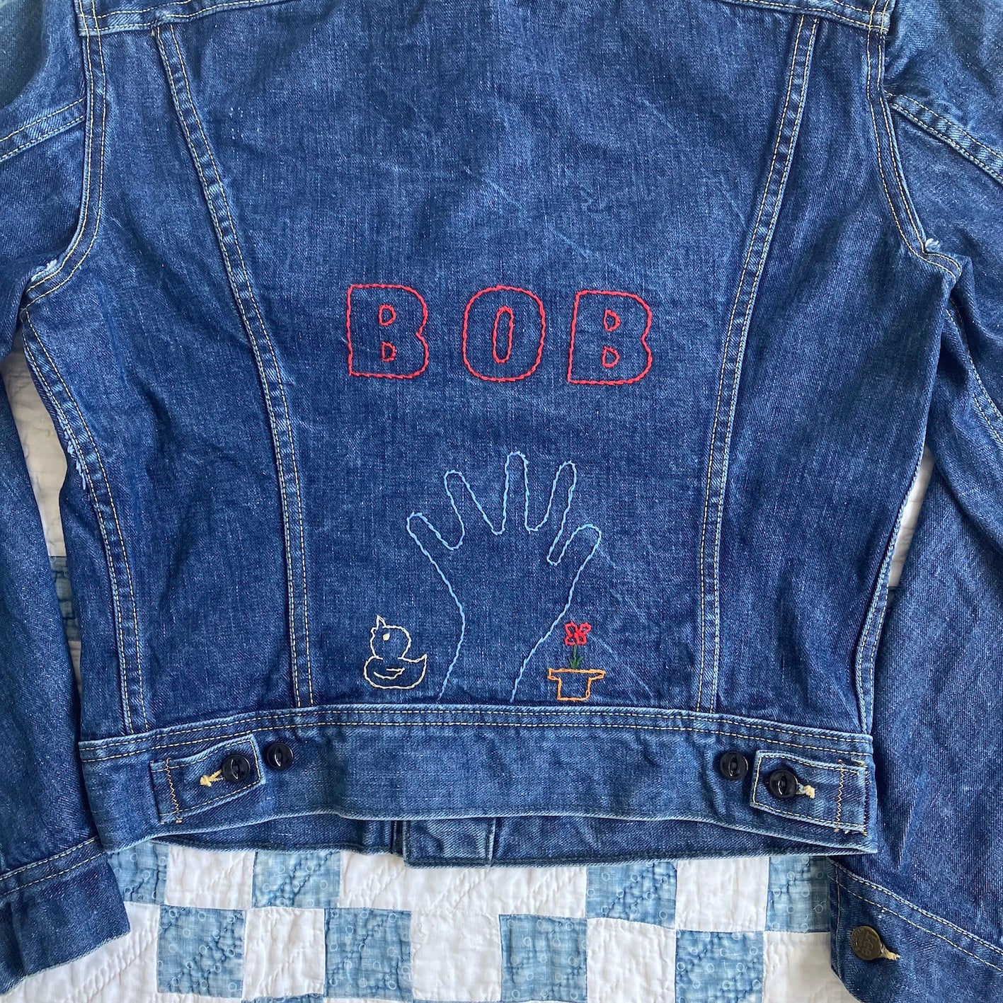 early 70's Lee 101-J w/ embroidery
