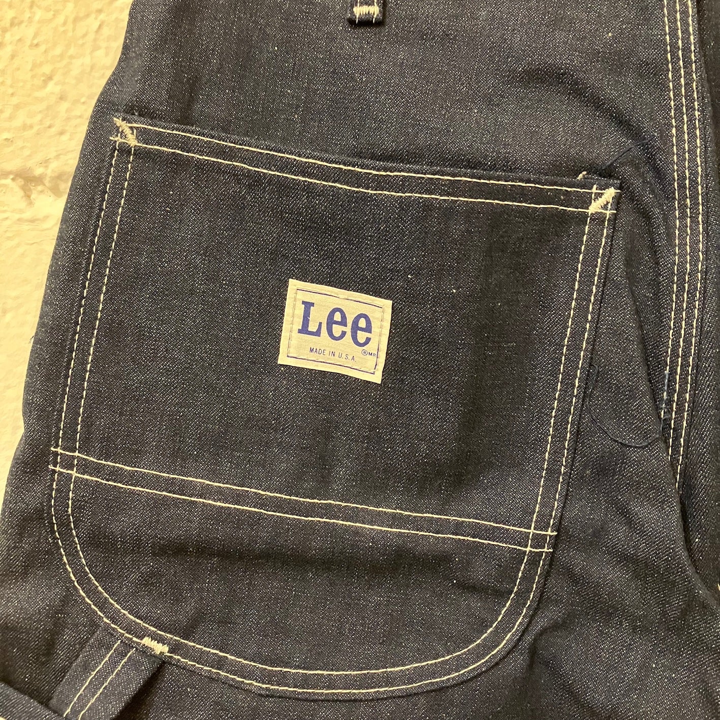 N.O.S. 70's Lee denim painter pants