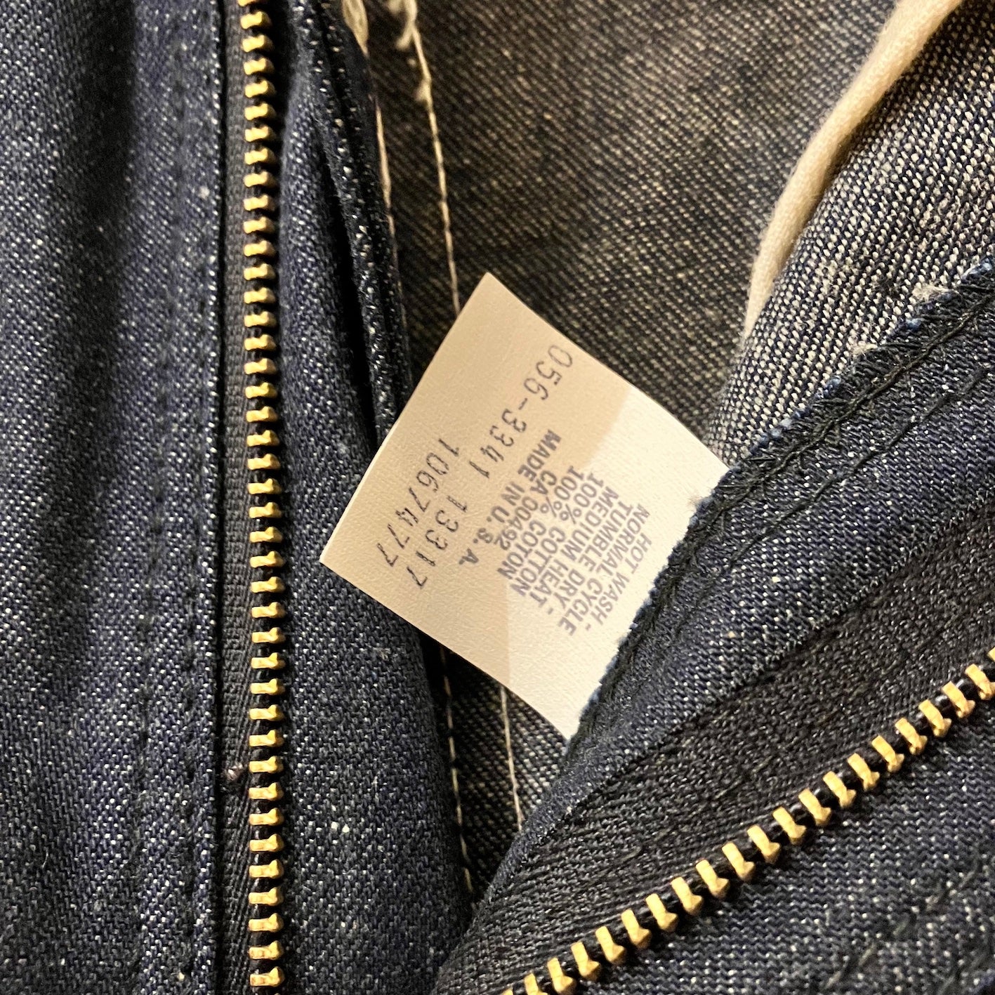 N.O.S. 70's Lee denim painter pants