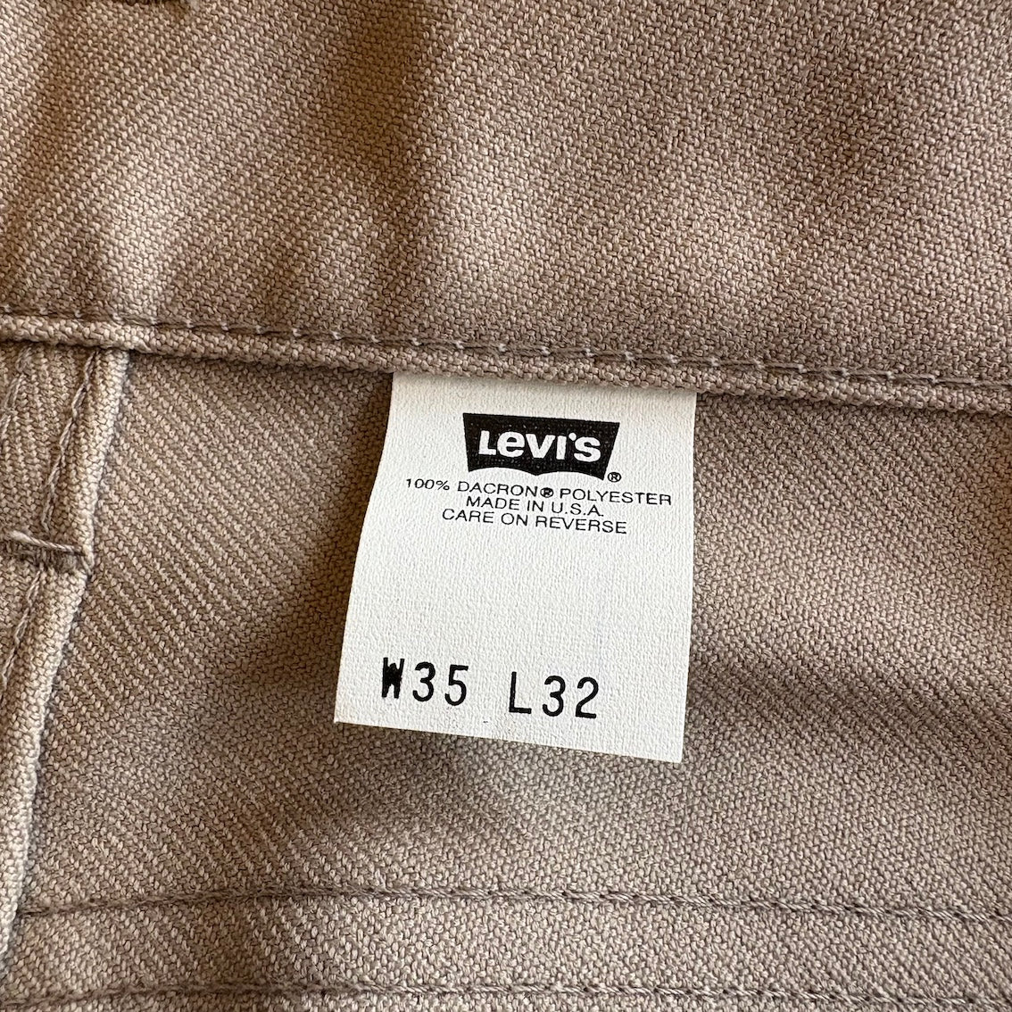 N.O.S. 90's Levi's 517 STA-PREST made in USA W35