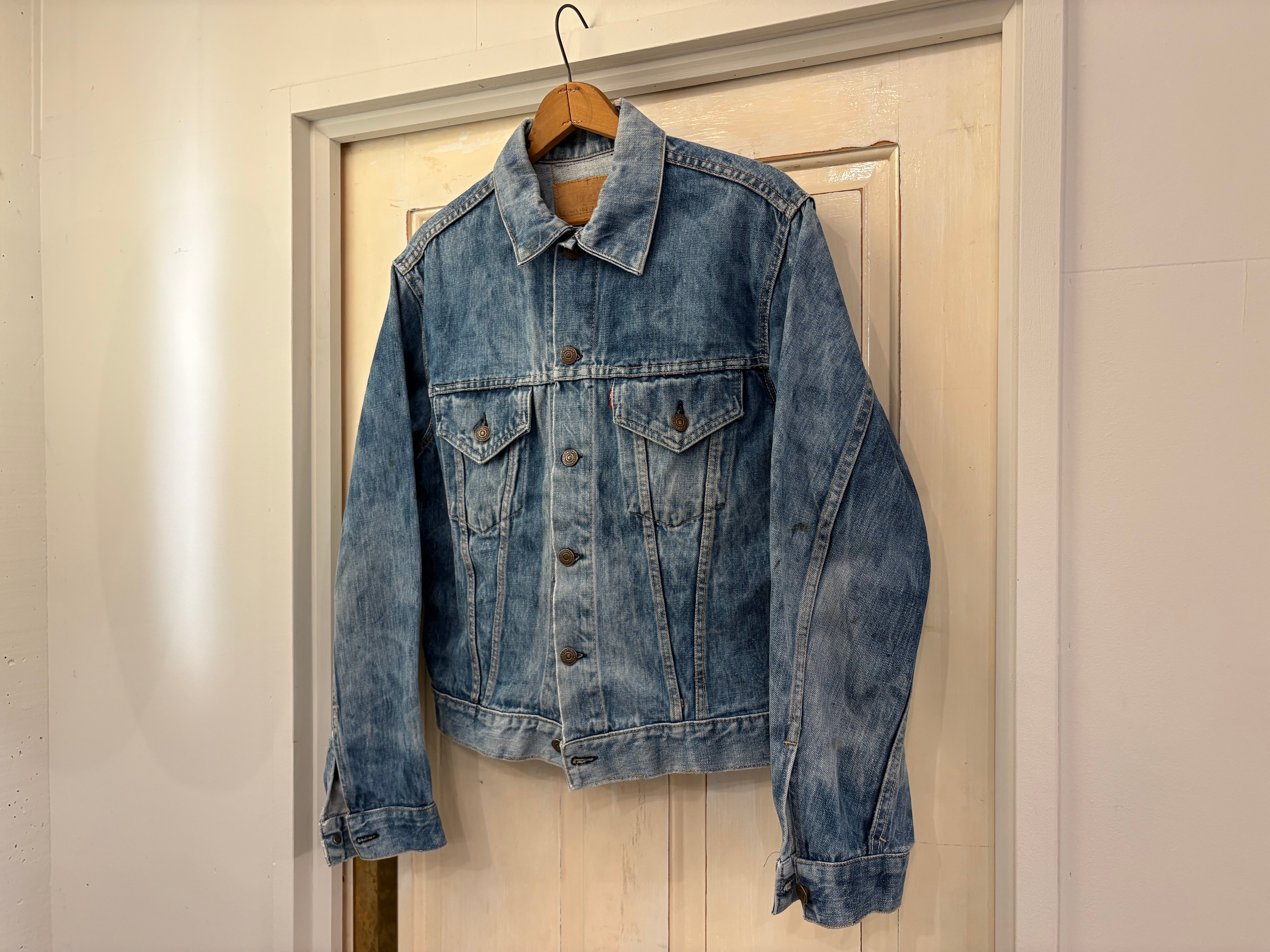 60's Levi's 70505-0217 early model "breach"
