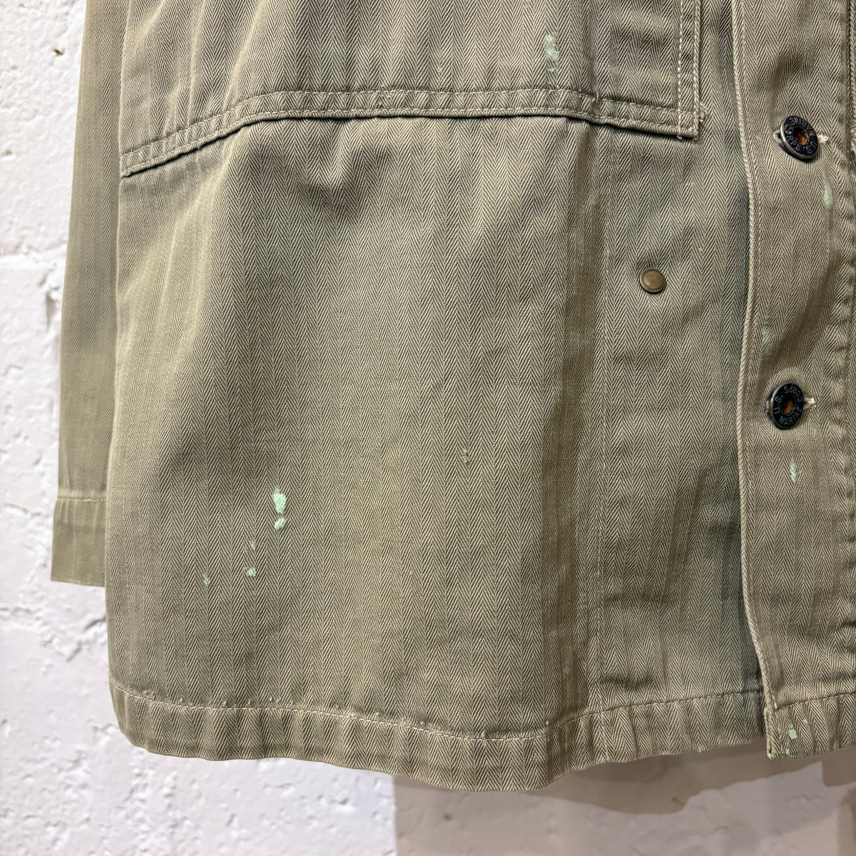 40's U.S.M.C. P-44 HBT jacket (w/ theater art)