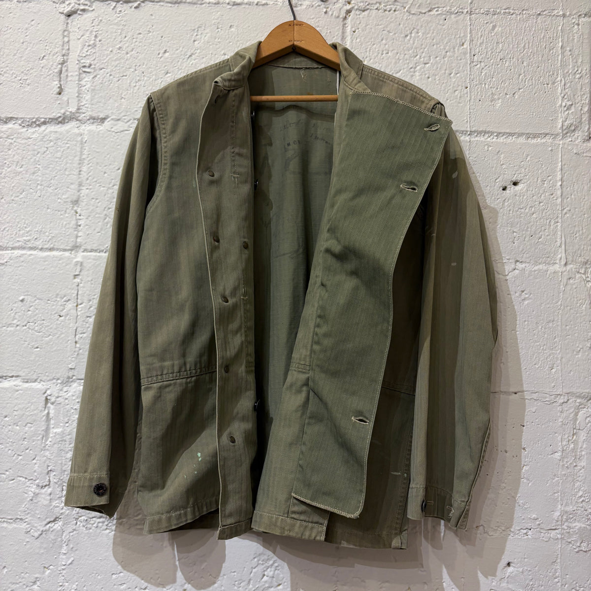 40's U.S.M.C. P-44 HBT jacket (w/ theater art)