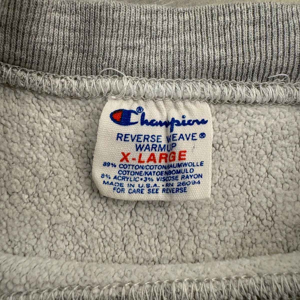 80's Champion Reverse Weave "University Of South Dakota (XL)