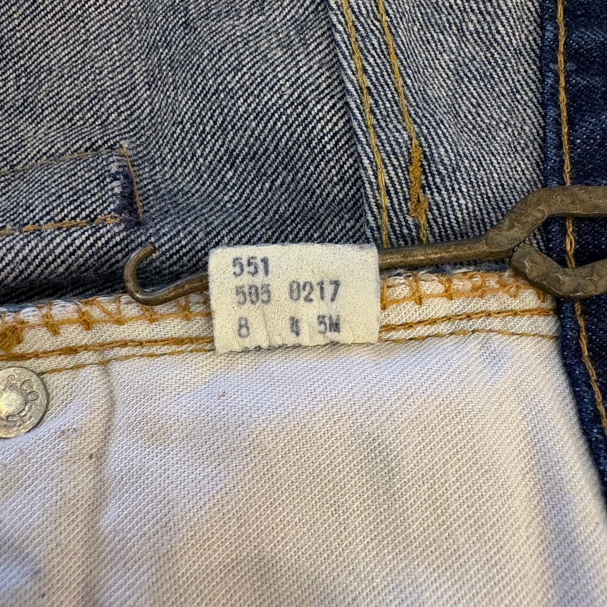 70's Levi's 505 single stitch (W34 L31/ dark)