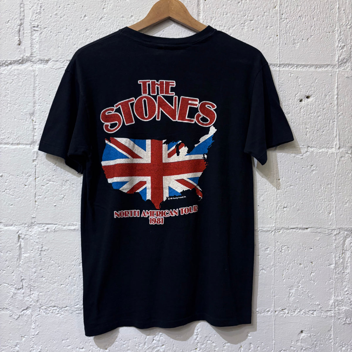 81's Rollong Stones "North American Tour" T-shirt (size L)