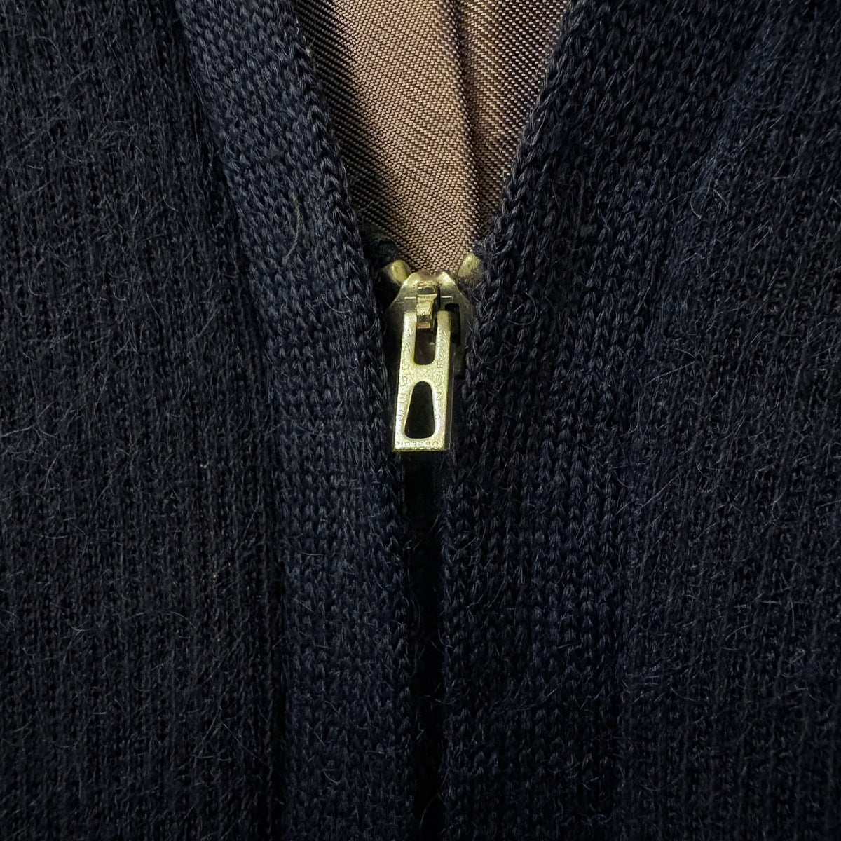40's Royal Brentwood full zip wool cardigan