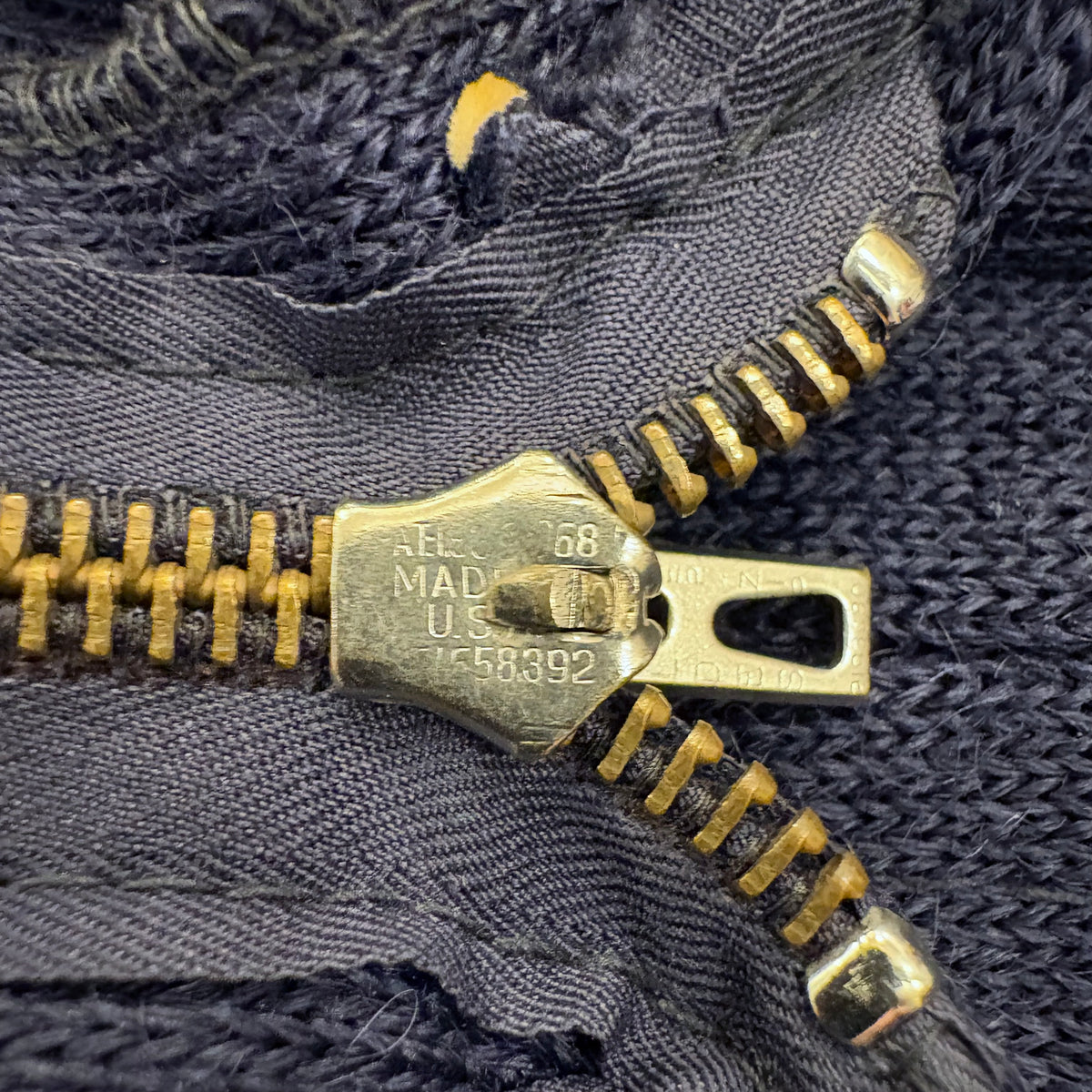 40's Royal Brentwood full zip wool cardigan
