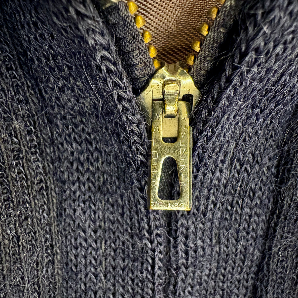 40's Royal Brentwood full zip wool cardigan