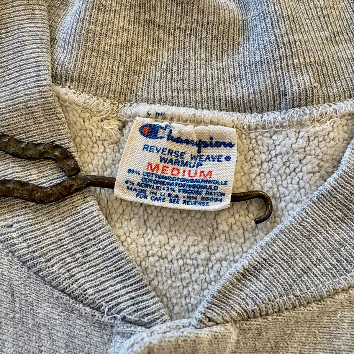 80's Champion Reverse Weave Snap Cardigan (size M)