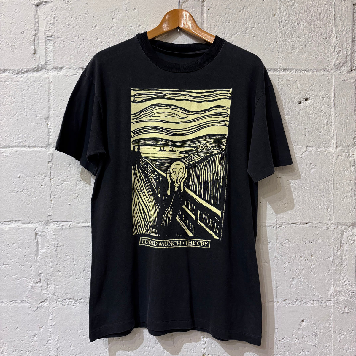 90's EDWARD MUNCH "THE CRY" T-shirt