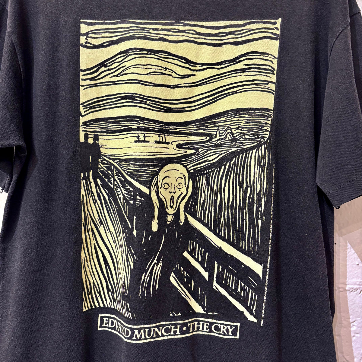 90's EDWARD MUNCH "THE CRY" T-shirt