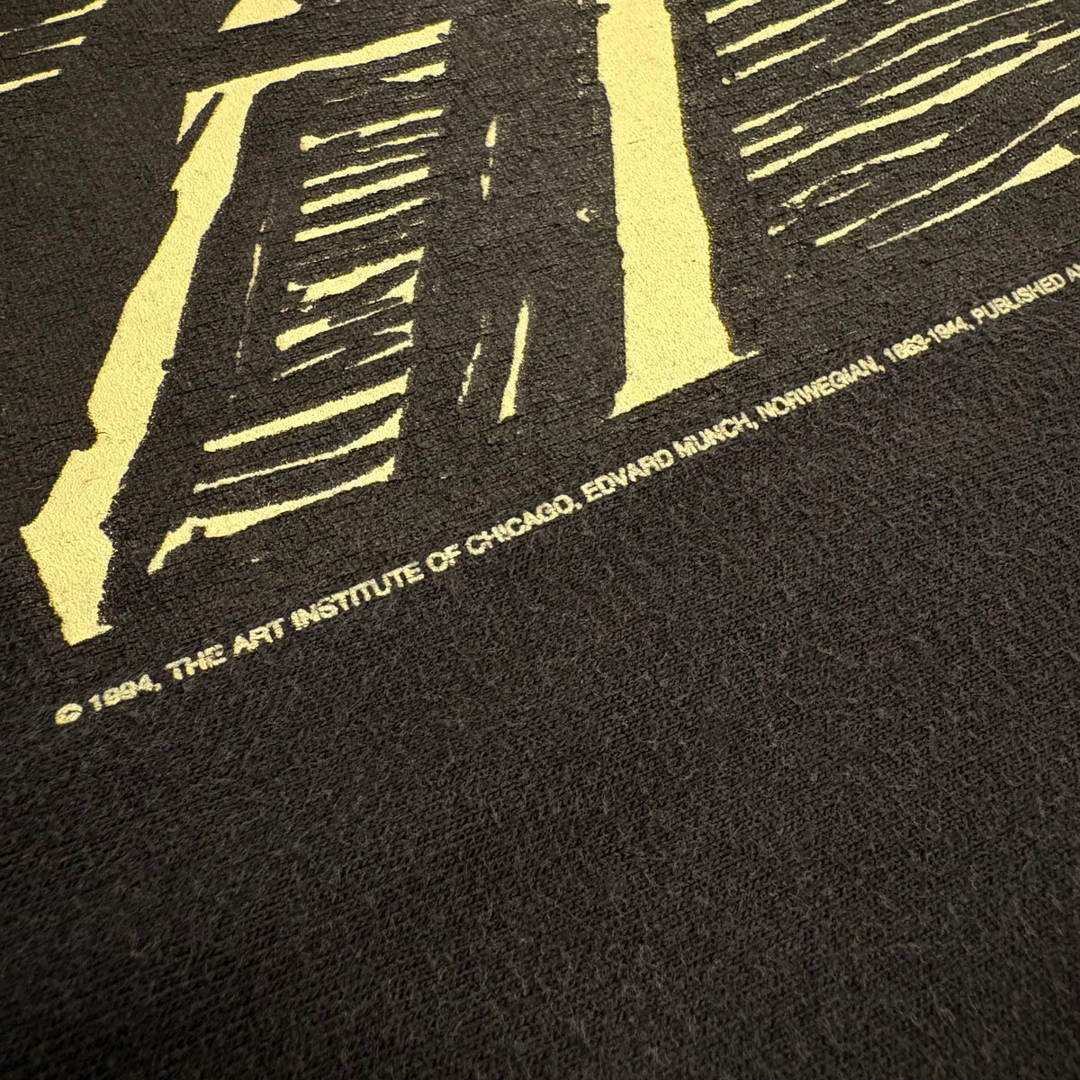 90's EDWARD MUNCH "THE CRY" T-shirt