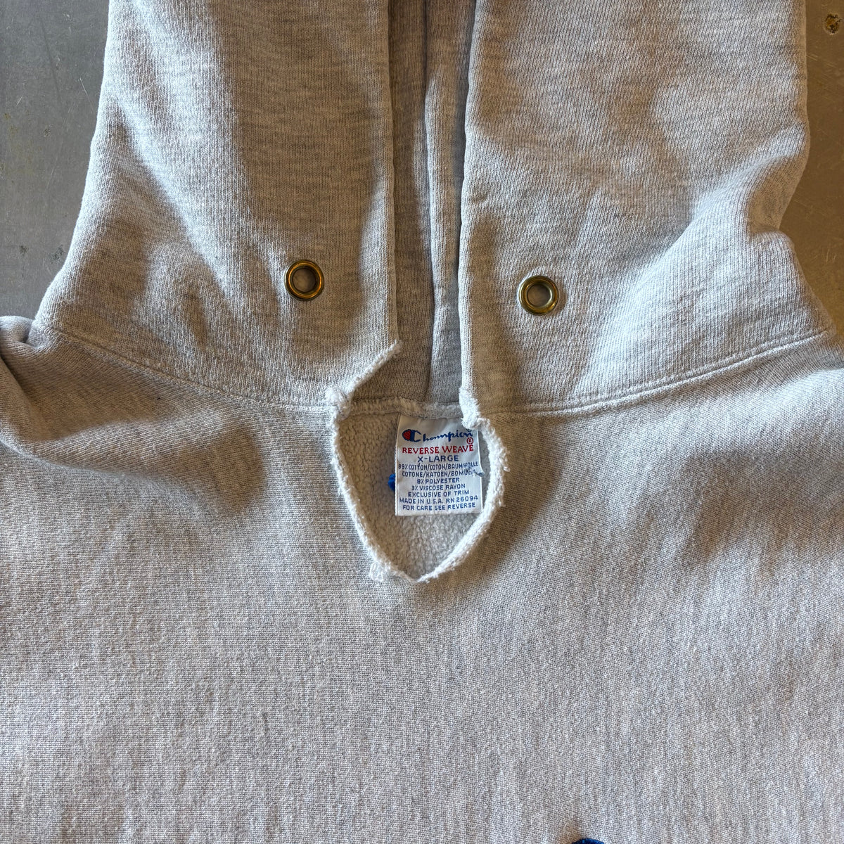 90's Champion Reverse Weave parka made in USA (size XL)